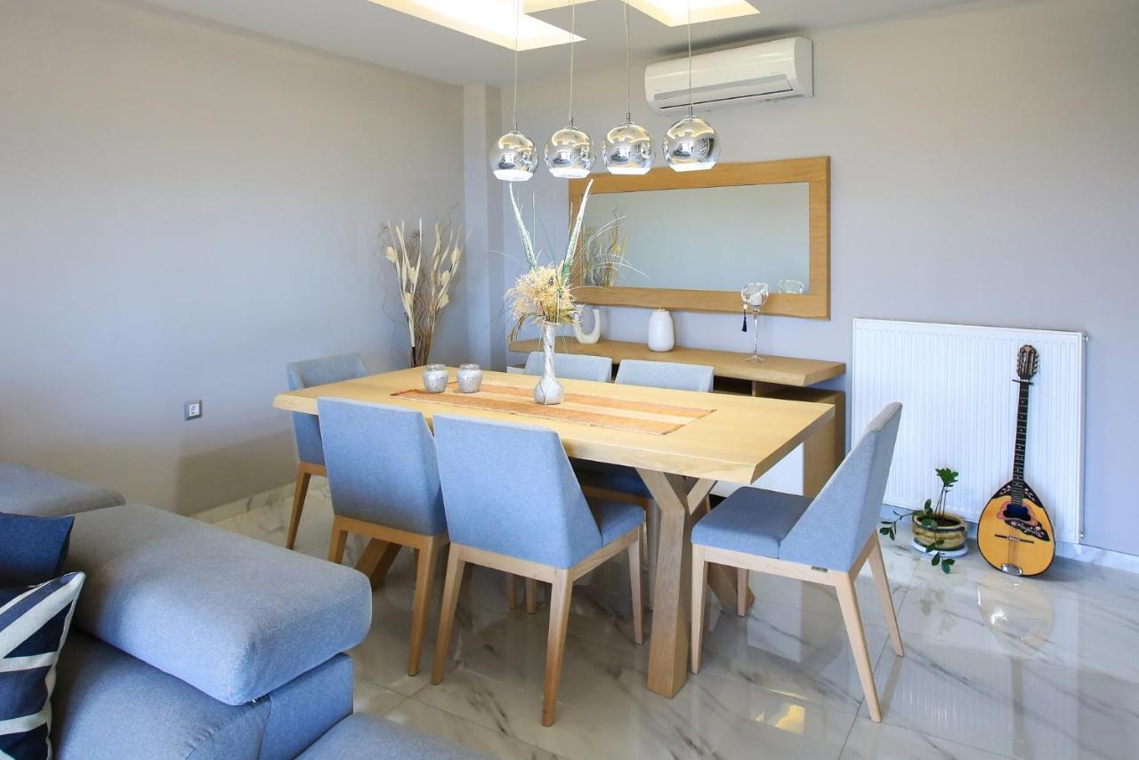Design Villa Nicol - Heated Pool - Summer Kitchen Heraklion  Екстер'єр фото